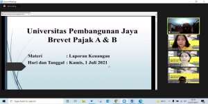 Pelatihan Pajak Brevet AB Batch II - 01 Juli 2021-Laporan Keuangan