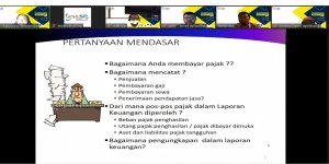 Pelatihan Pajak Brevet AB Batch III Pengantar Perpajakan 1 November 2022