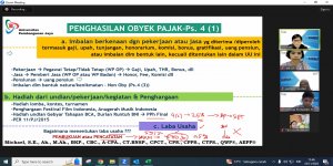 Pelatihan Pajak Brevet AB Batch IV-PPH OP